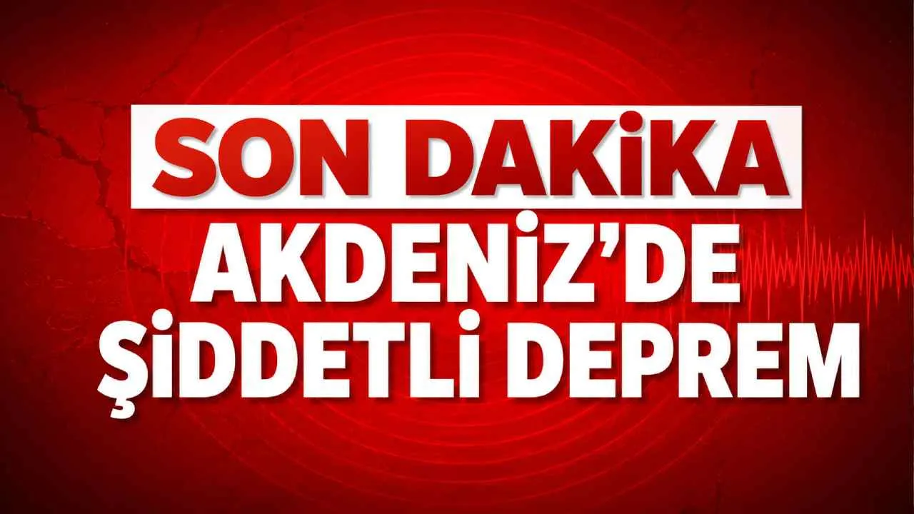 Son Dakika! Muğla Datça'da şiddetli deprem