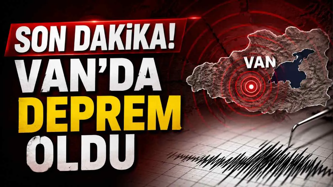 Van Çatak'ta 3.6 büyüklüğünde deprem!
