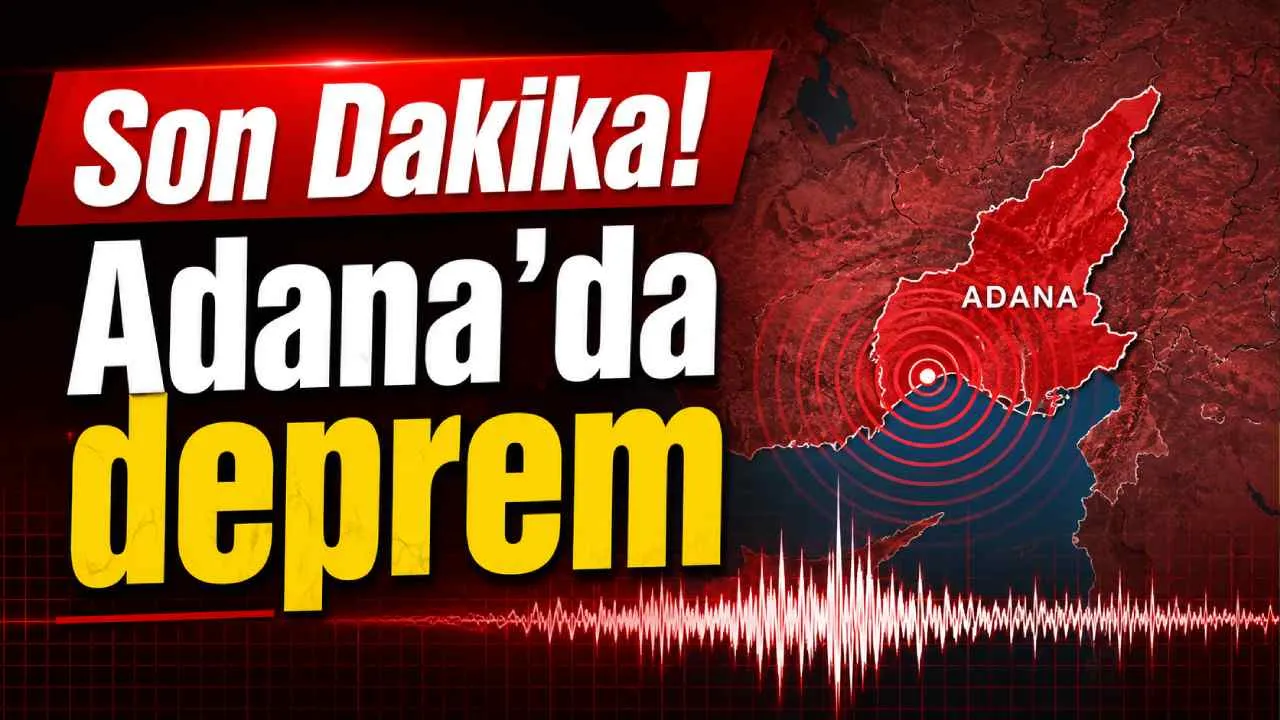 Adana'da 3.5 büyüklüğünde deprem! Saimbeyli sallandı