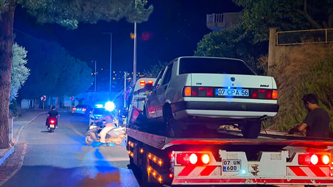 Gazipaşa'da 5 kez ehliyetsiz yakalanan sürücüye 352 bin TL ceza