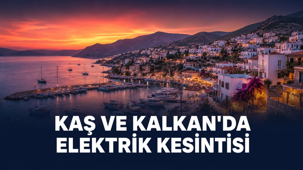 Kaş elektrik kesintisi