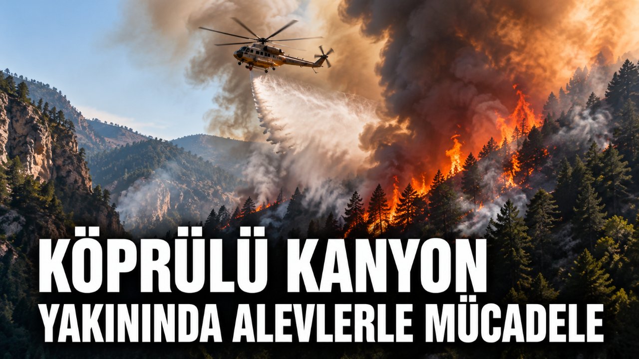 Manavgat Orman Yangını Kontrol Altına Alındı