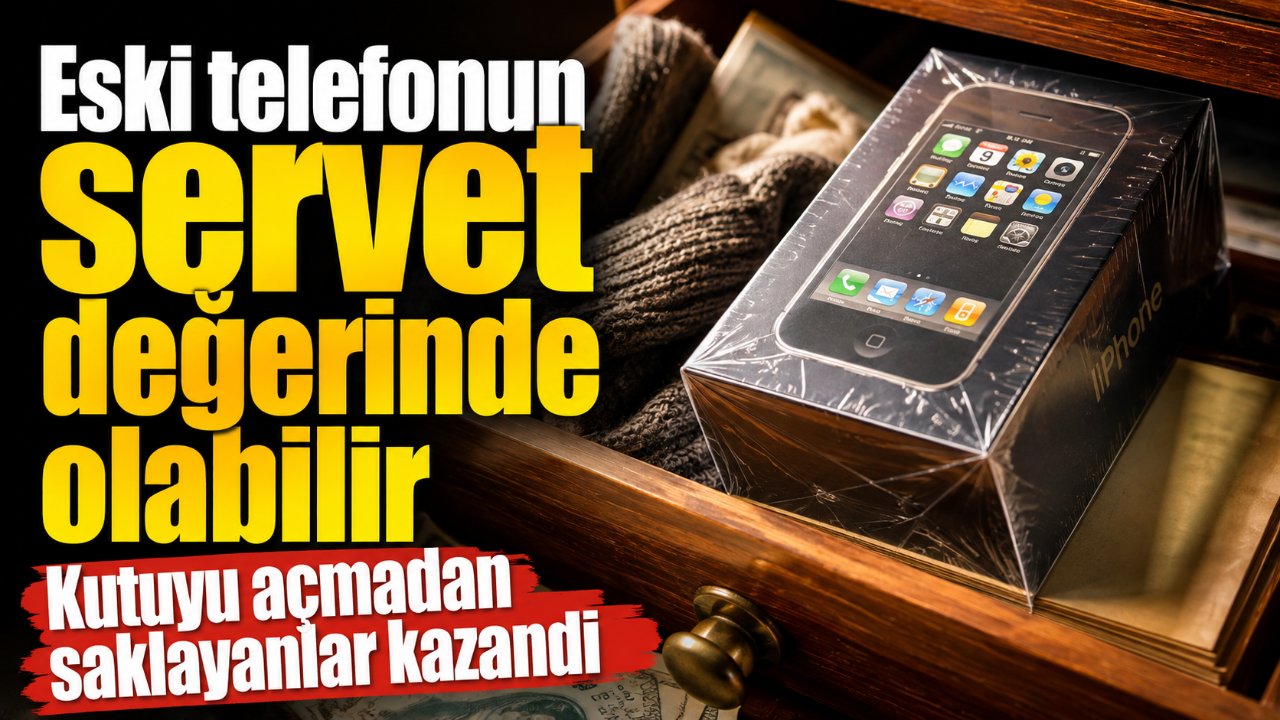 Çekmecedeki eski telefonlar servet edebiliyor: Nadir iPhone modeli milyonlarca liraya satıldı