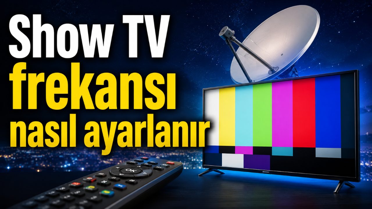 Show TV frekansı nasıl ayarlanır