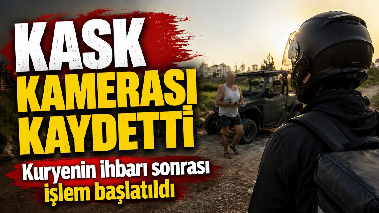 Antalya Manavgat'ta yavru köpeğin öldürülmesi iddiası: Kuryenin kamerası kaydetti