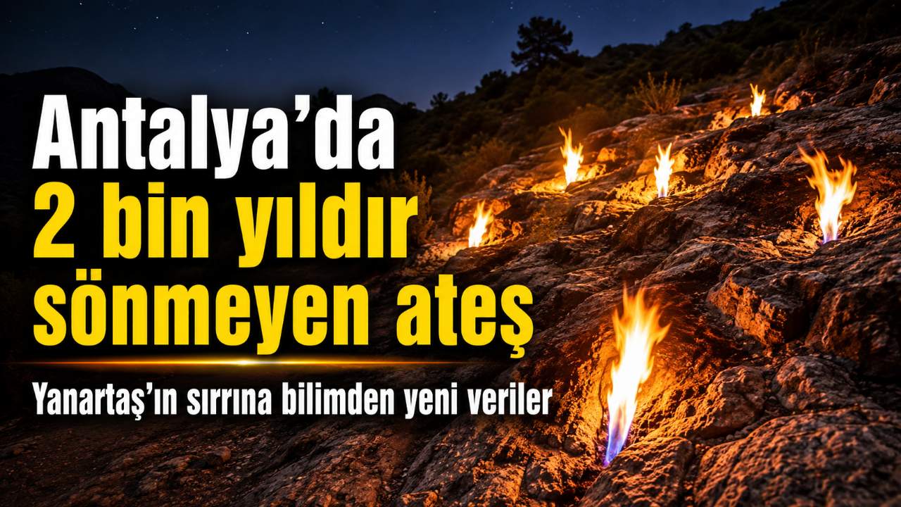 Antalya’da 2 bin yıldır sönmeyen Yanartaş’ın sırrı ne?