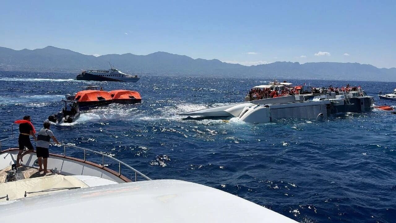 Son Dakika! Girne'de batan gemide can kayıpları var