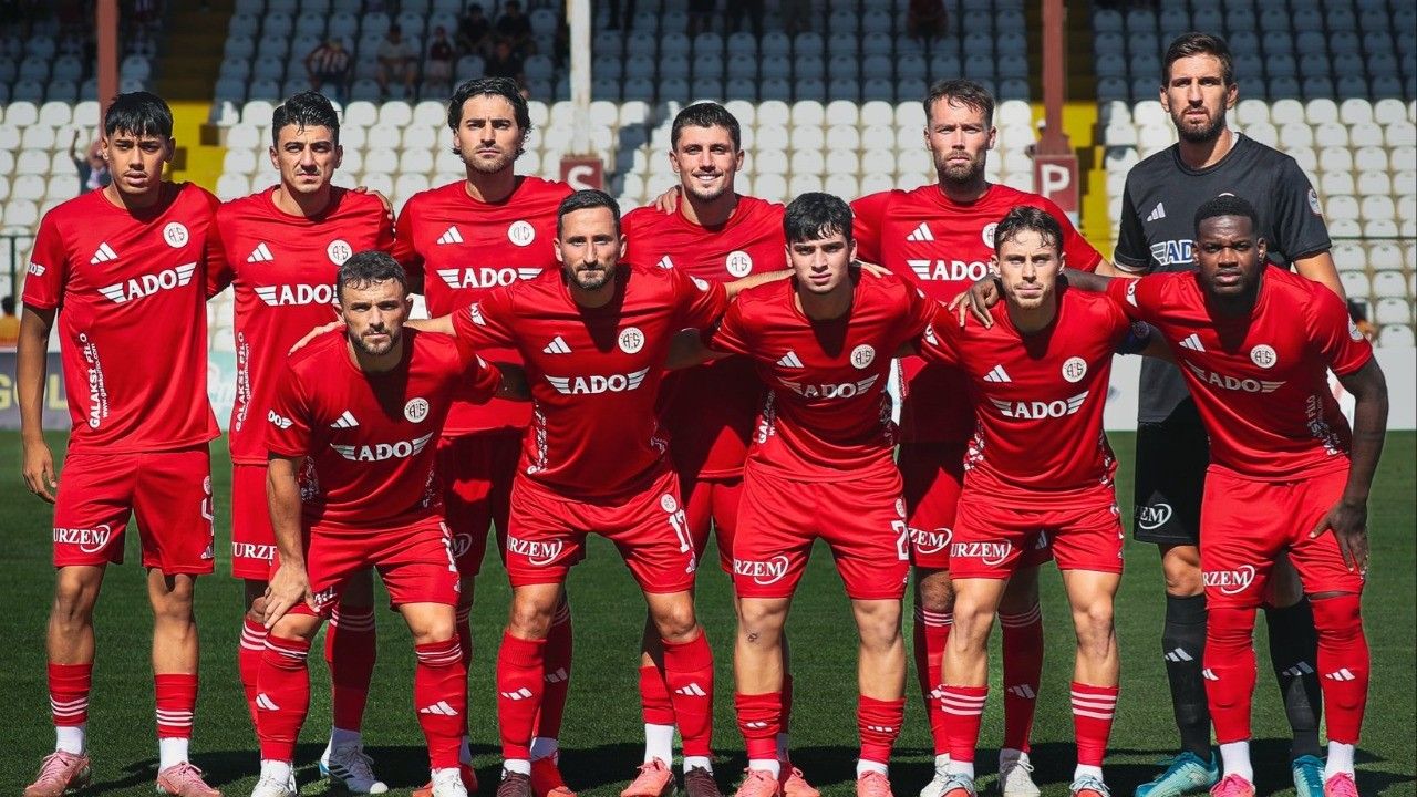 Antalyasporlu oyuncular sahada galibiyet peşinde