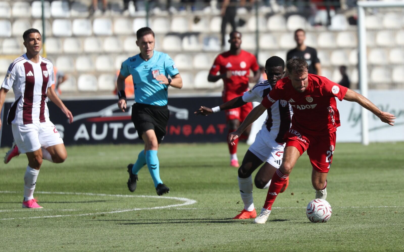 Antalya’da Ertuğrul Arslan maç sonrası