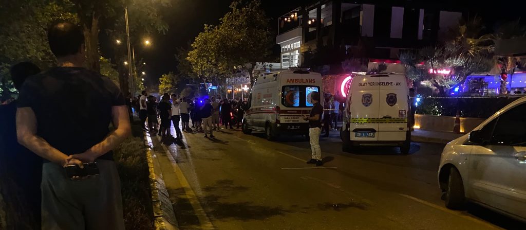 Denizli’de olay yerinde ekipler inceleme yaptı