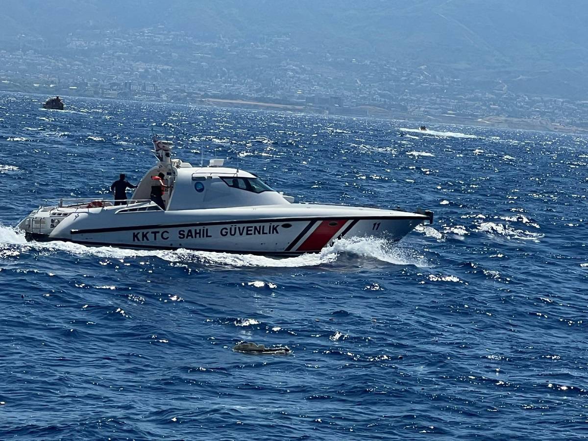 Girne açıklarında ekiplerin incelemeleri sürüyor