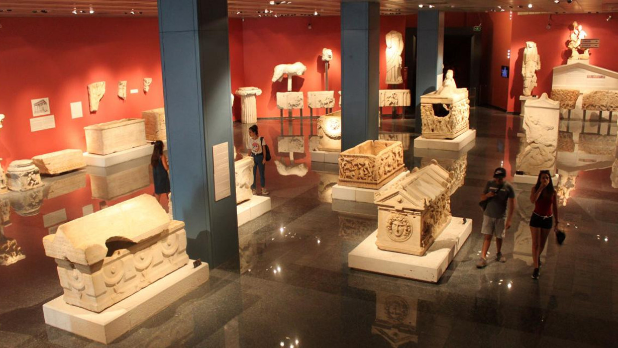 Antalya Müzesi’nde tarihi eserler sergileniyor