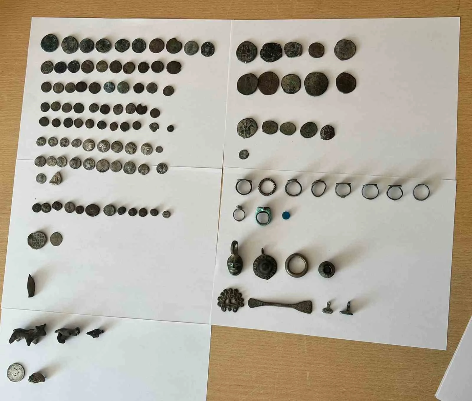 Gürün’de 128 parça eser görüntülendi
