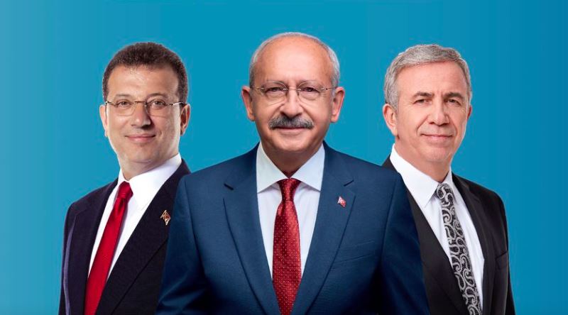 Üç siyasetçi aynı karede yer aldı