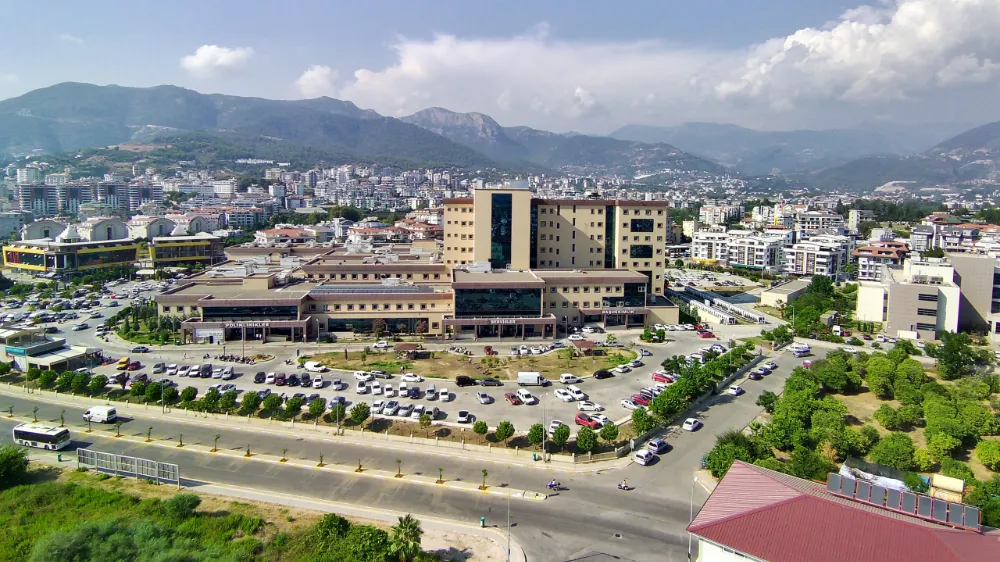 Oba’da hastane kampüsü ve çevresi