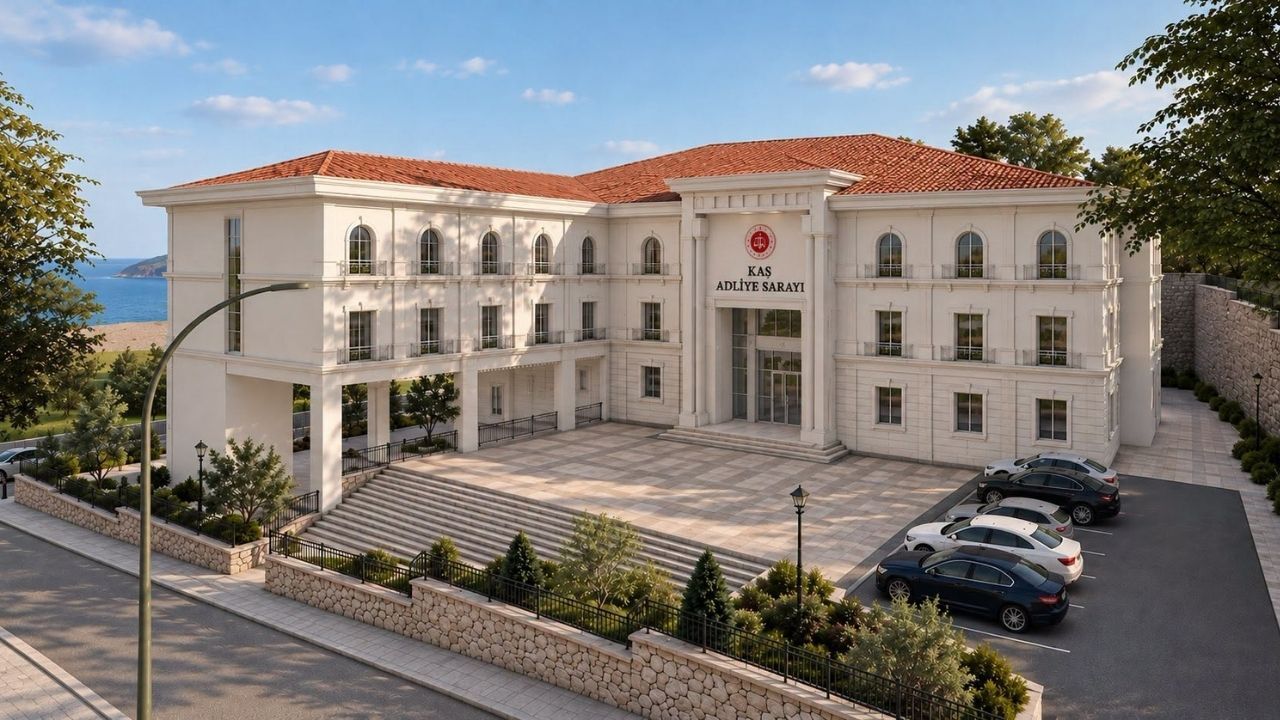 Kaş’ta adalet binası için çalışma alanı