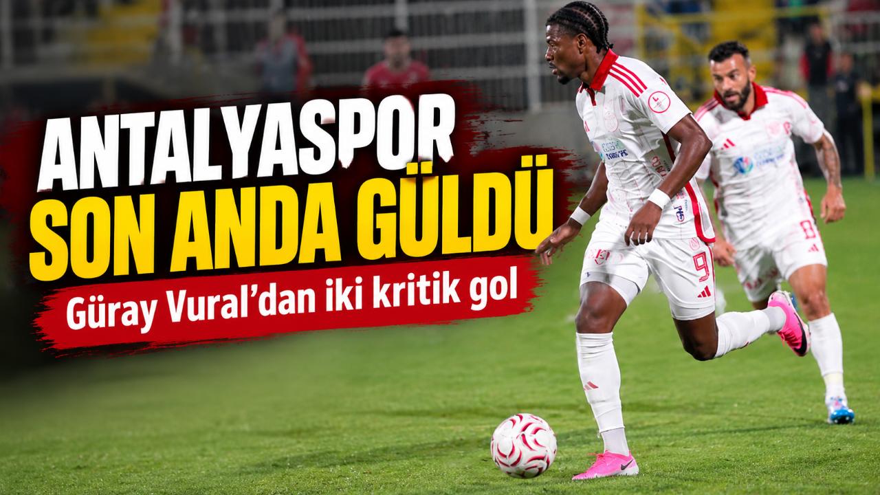 Antalyaspor Ümraniye deplasmanında son anda kazandı