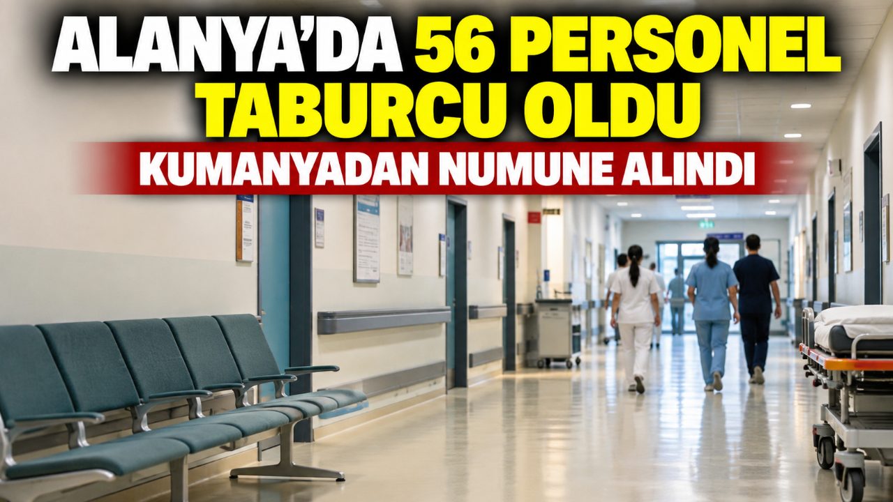Alanya’da Hastaneye Başvuran 56 Personel Taburcu Oldu