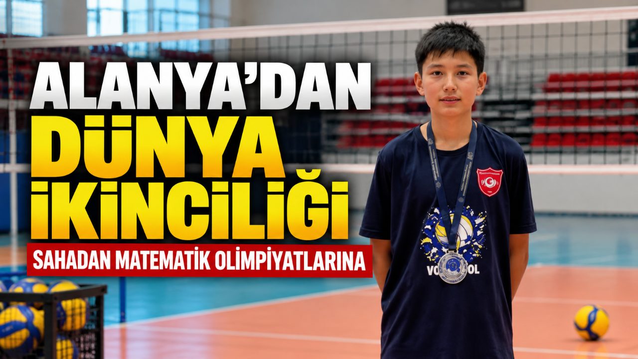 Alanyalı Turar matematikte dünya ikincisi oldu