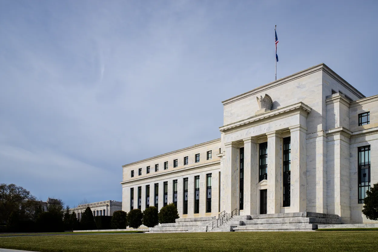 Washington’da FED binası dışarıdan görüntülendi