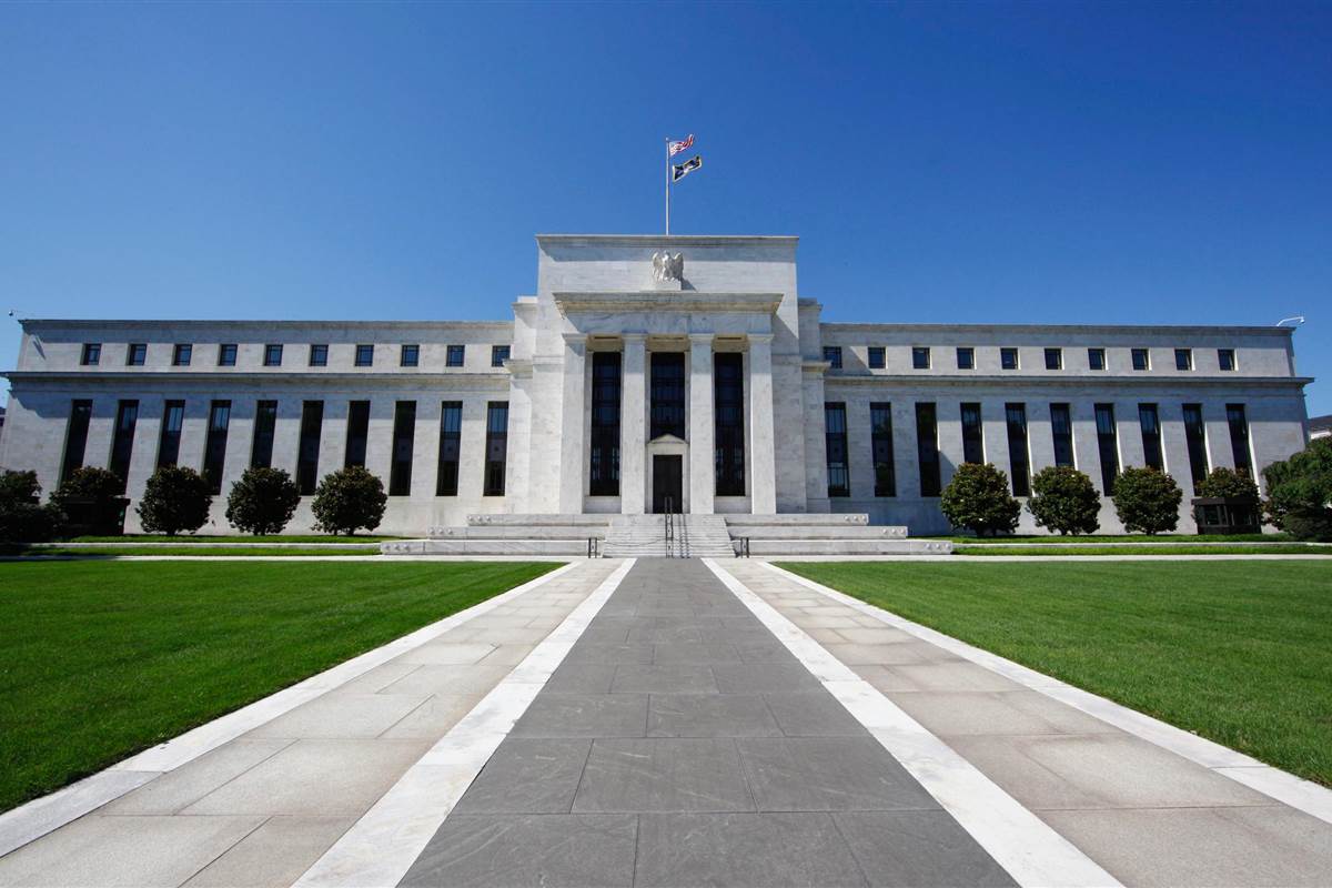 Washington’da FED merkez binasının görünümü