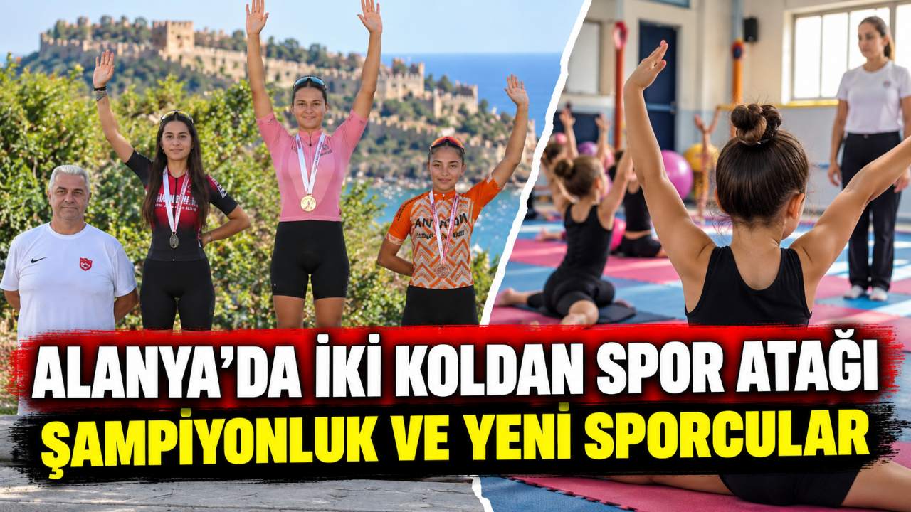 Alanya’da şampiyonluk ve altyapı heyecanı bir arada