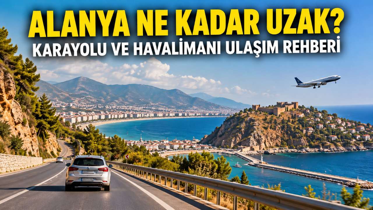 Alanya ne kadar uzak? Şehirlere göre mesafe rehberi