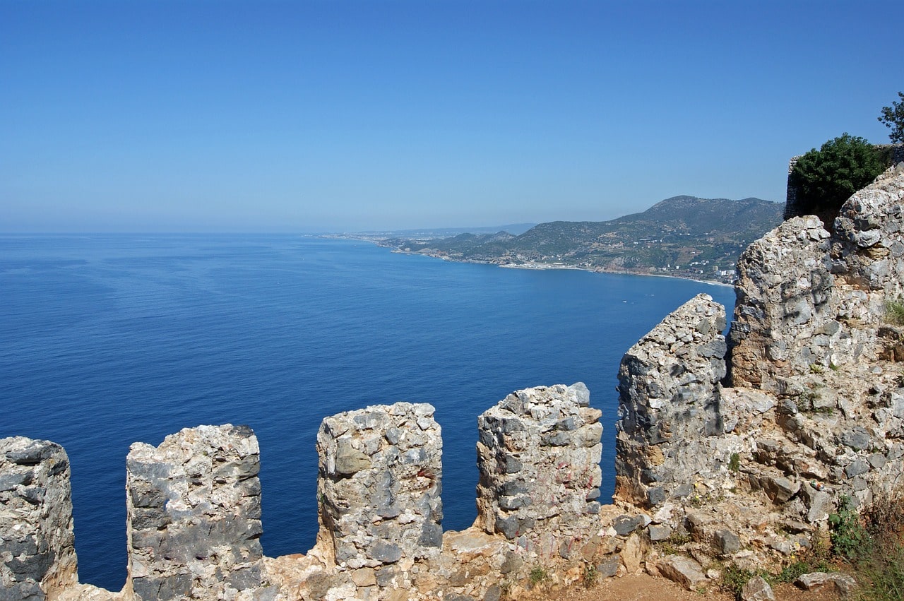 Alanya Deniz Görünümü (Fotoğraf: popirik.com / Wikimedia Commons)