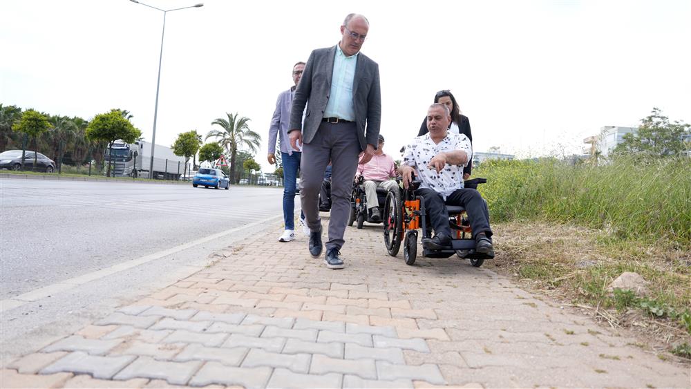 Alanya’da yaya hattı sahada incelendi