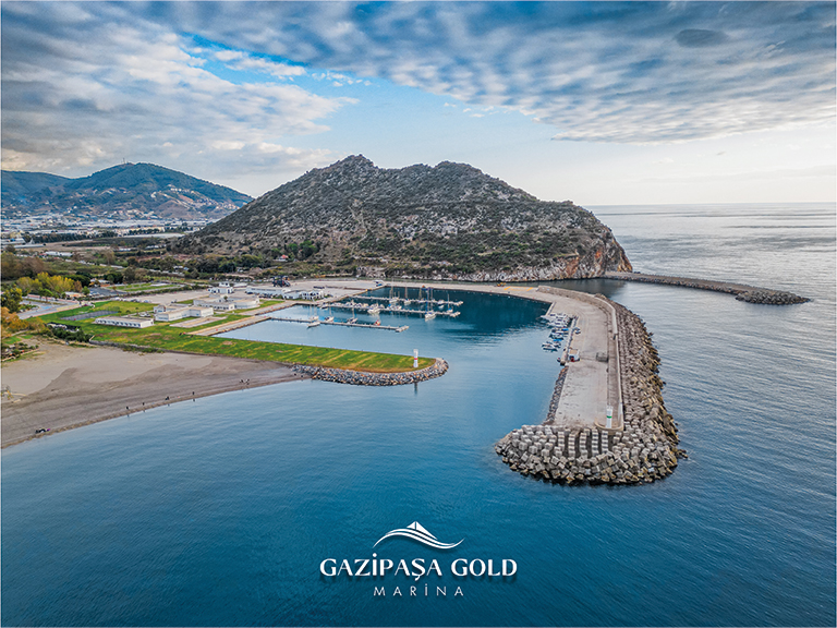 Gazipaşa Gold Marina Manzara (Fotoğraf: Adlezg / Wikimedia Commons)