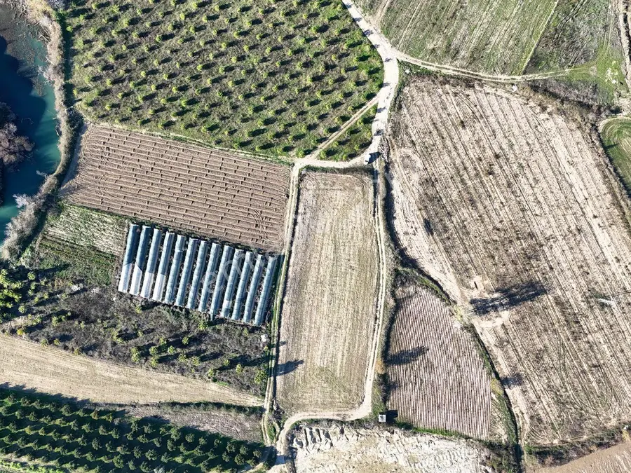 Manavgat Dikmen’de tarım parselleri havadan