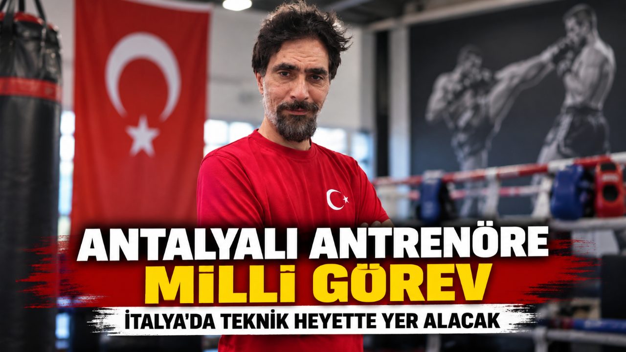 Antalyalı antrenör Süleyman Yapıcı'ya milli görev