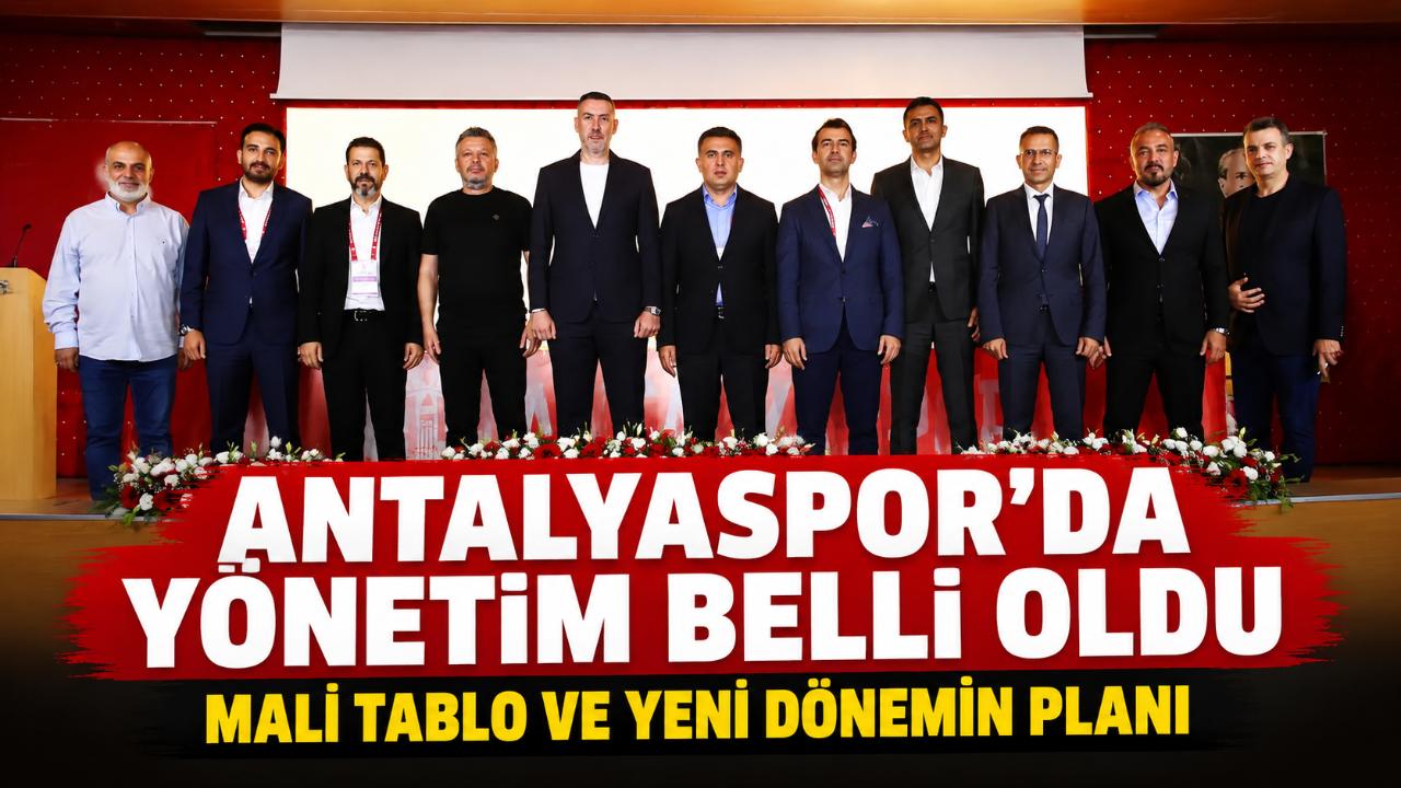 Antalyaspor’da Mustafa Ergün yönetimiyle yeni dönem