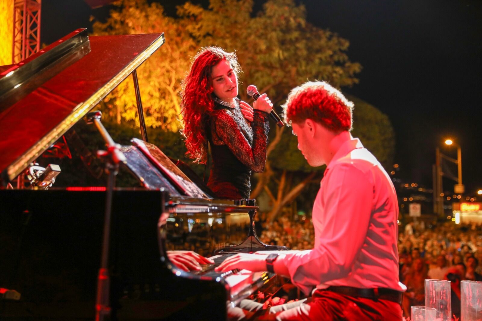 Alanya’da caz tutkunları konserleri izledi