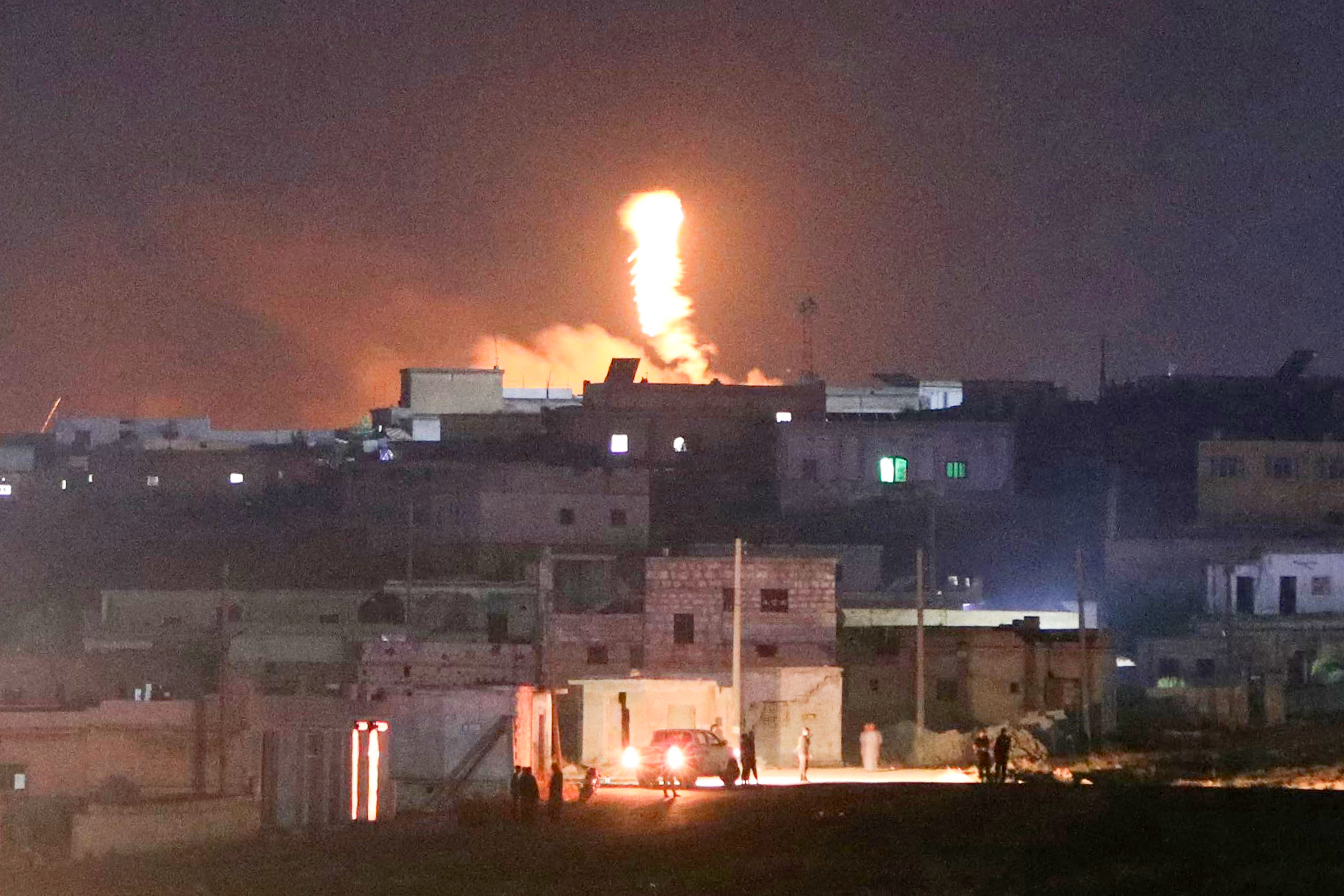 Halep El-İys’te mühimmat deposu patlaması