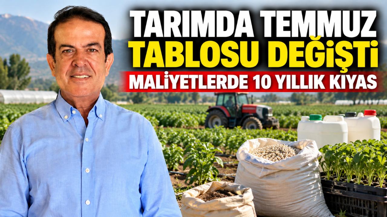 Antalya’da tarımsal girdilerde 10 yılın en düşük temmuzu