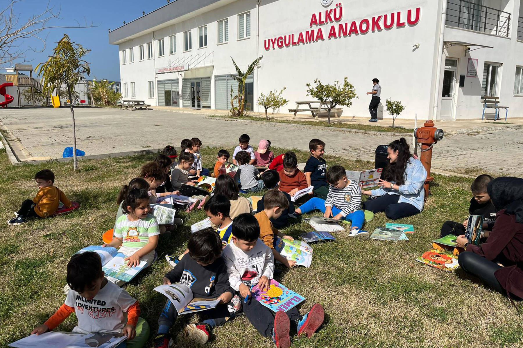 Alanya’da minikler açık havada etkinlikte
