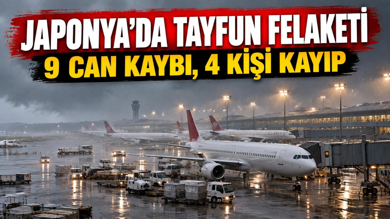 Japonya'da Dujuan Tayfunu: Can kaybı 9'a yükseldi