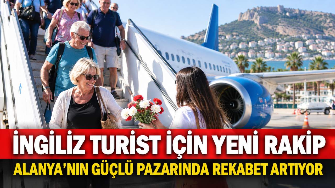 Alanya turizminde İngiliz pazarı için yeni rakip çıktı