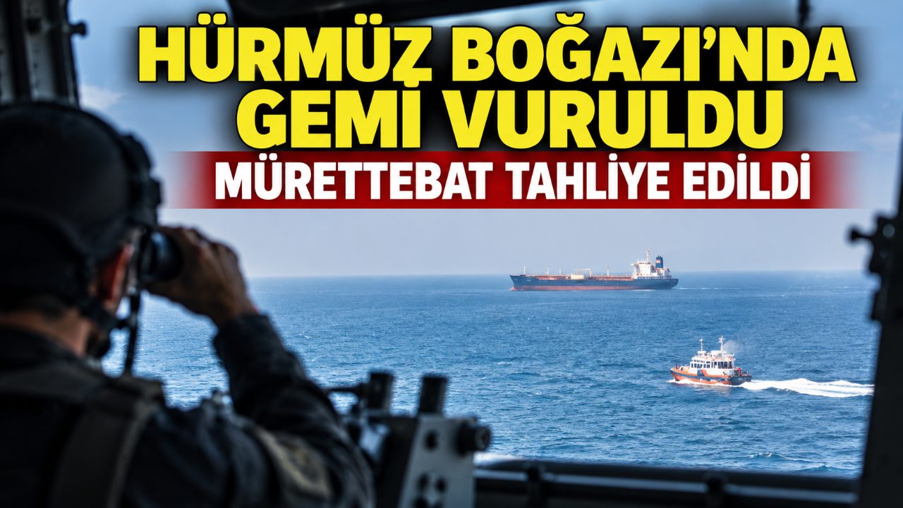 Hürmüz Boğazı'nda kargo gemisi vuruldu: 2 kayıp
