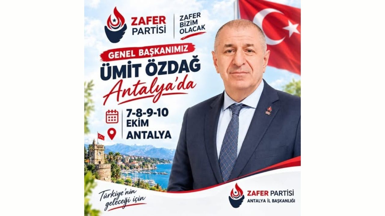 Ümit Özdağ kentte görüşmelere katılıyor