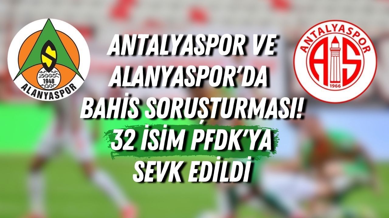 Antalya futbolunda disiplin süreci sürüyor