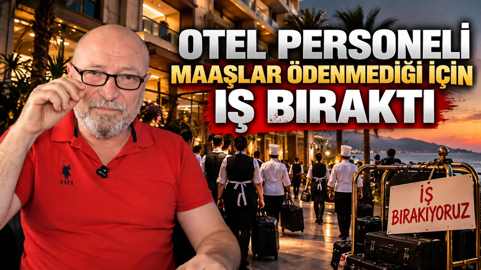 Yılgör Demirtaş Yorumluyor : Otel Personeli Maaş Ödenmediği için İş Bıraktı, Otel İflas Etti