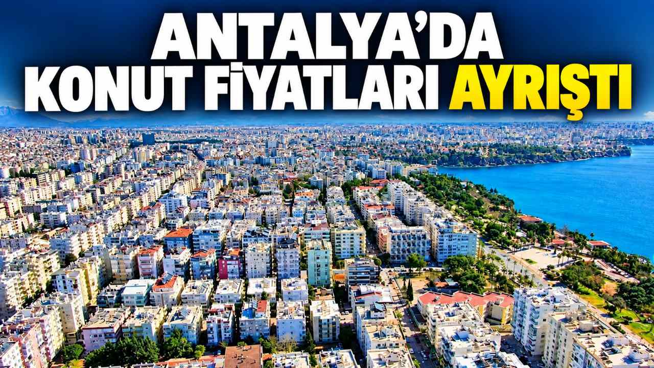 Antalya’da en düşük konut fiyatı Gündoğmuş’ta çıktı