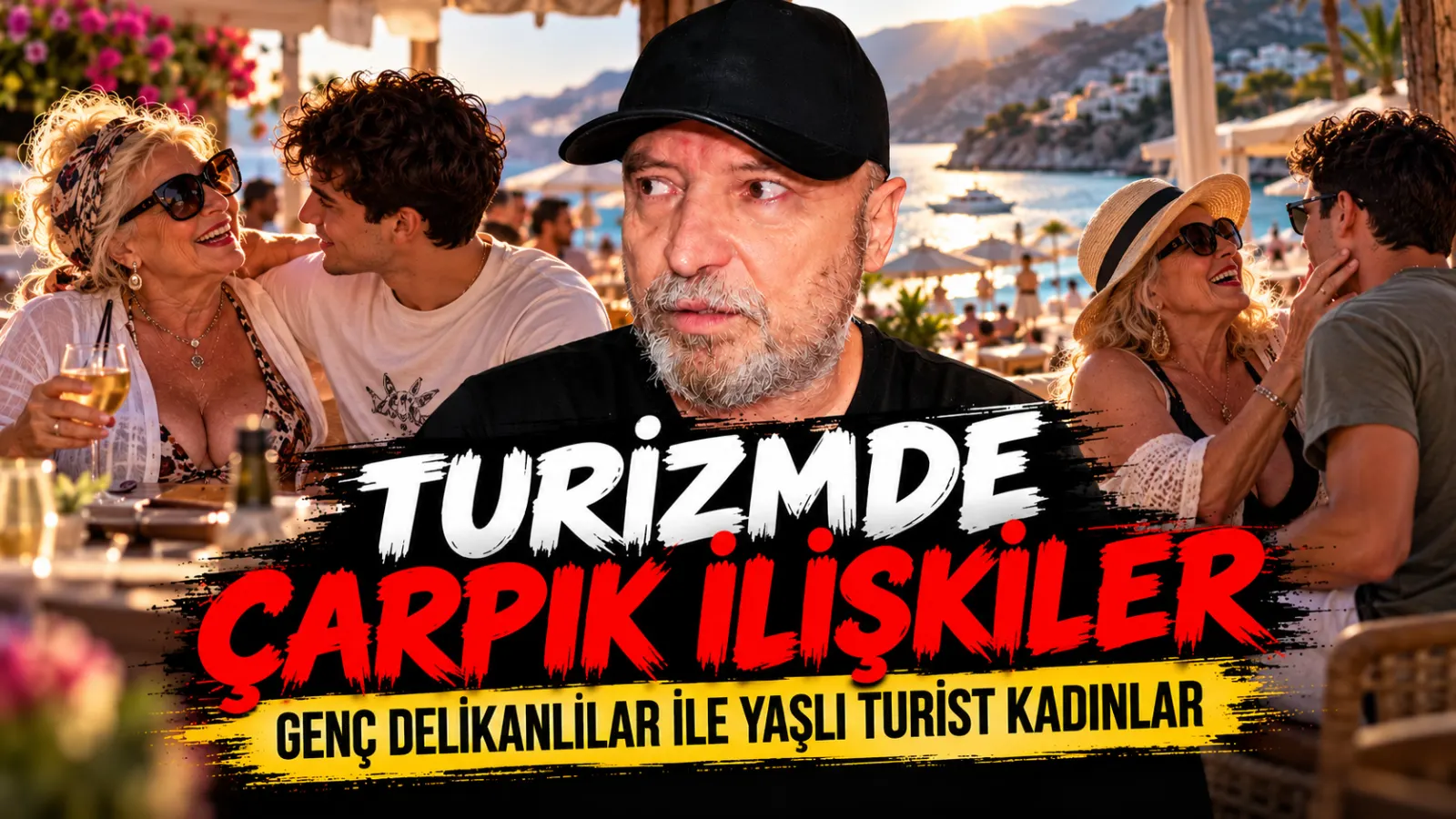 Turizmde Çarpık İlişkiler, Genç Delikanlılarla Yaşlı Turist Kadınların İlişkileri Yasal mı ?