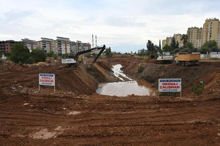 Antalya’da Ay Deresi ıslahında 450 metrelik yeni etap
