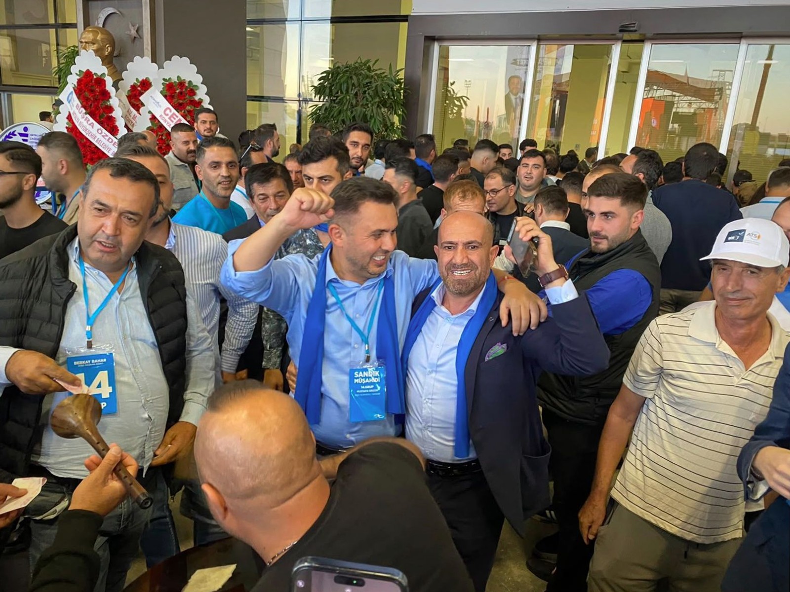 Antalya’da ATSO seçimlerine katılan Mustafa Ergün