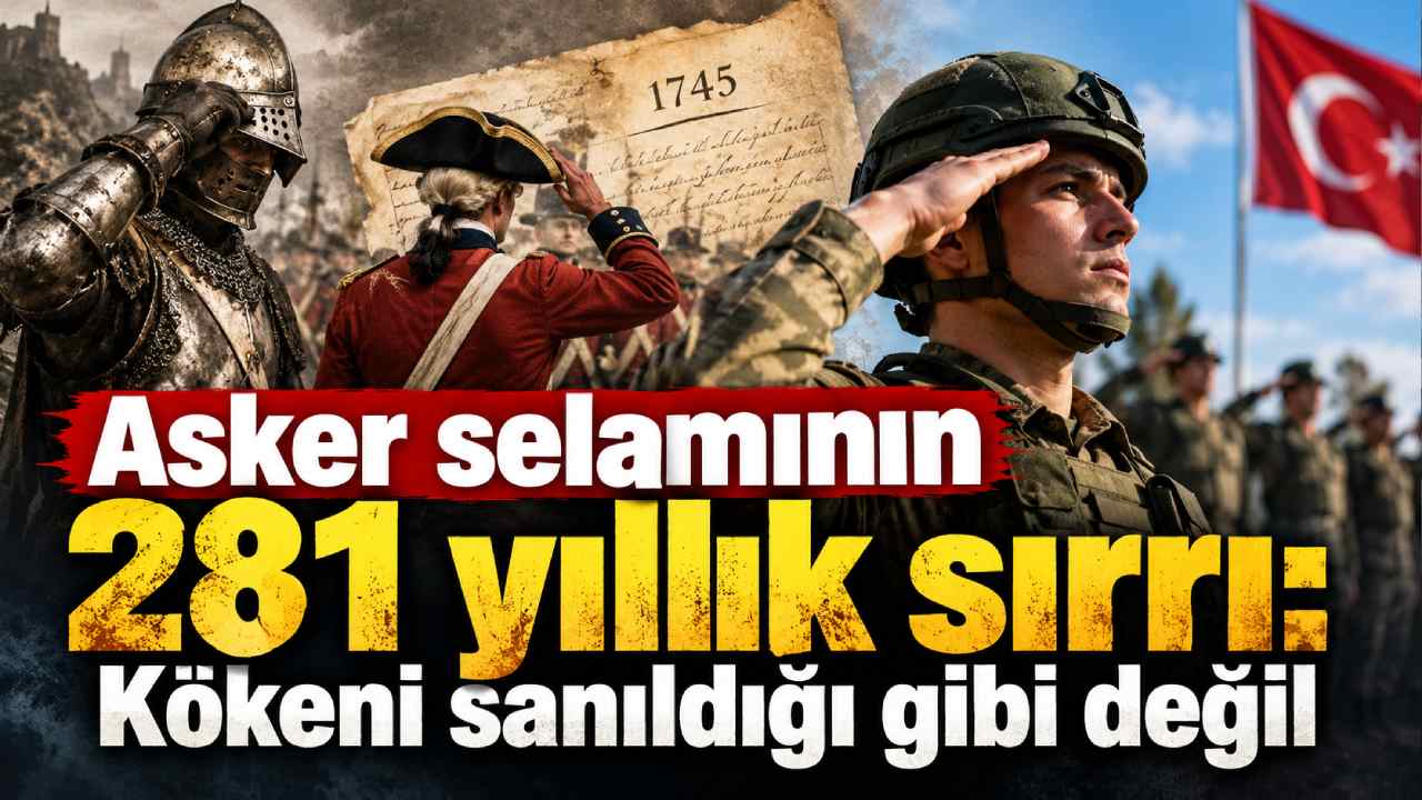 Asker selamının 281 yıllık sırrı: Kökeni sanıldığı gibi değil