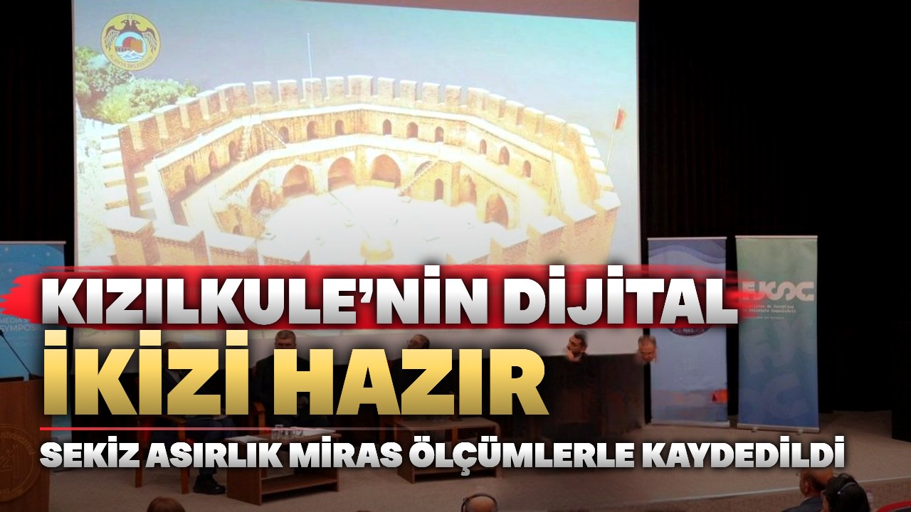 Alanya’da Kızılkule’nin dijital ikizi oluşturuldu