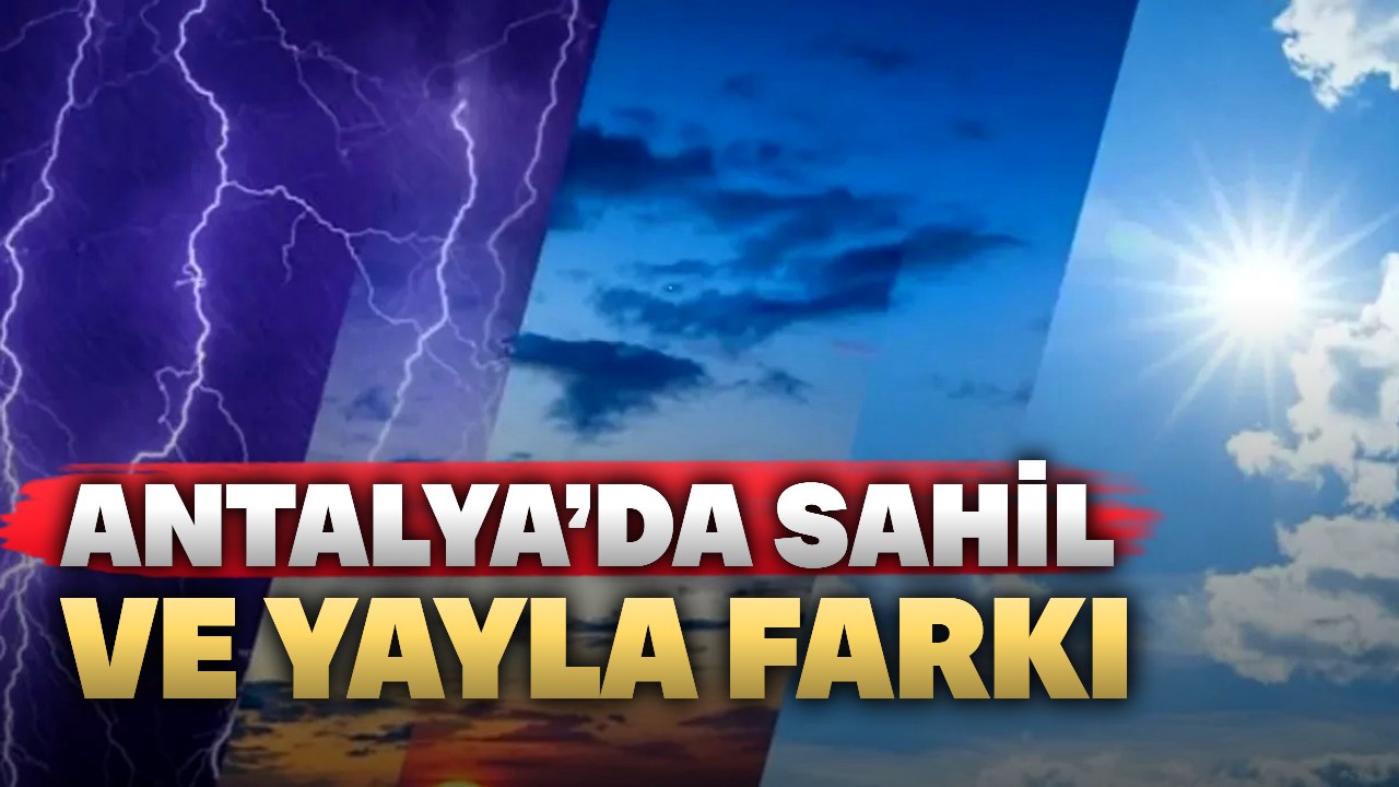 Antalya’da 24 Ekim hava durumu: Alanya’da 28 derece